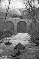 99 7238-1 crosses Netzkater Bridge.